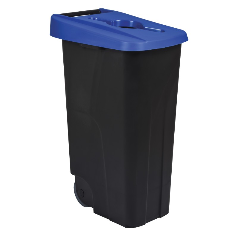 Poubelle 110L mobile ouverture calibrée MOVATRI GREEN