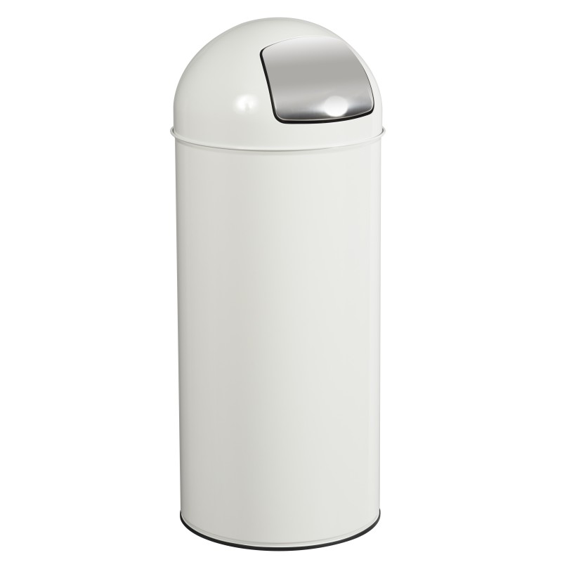 Poubelle 45L avec couvercle à trappe PUSH