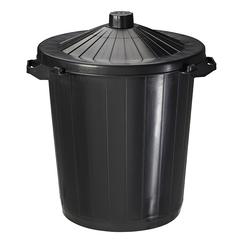 Poubelle de rue (x6) 80L REGLISSE GREEN