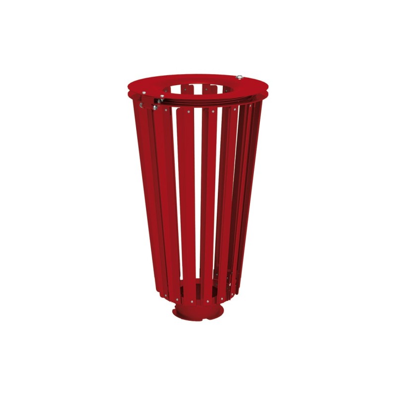 Corbeille Lofoten acier 80 litres