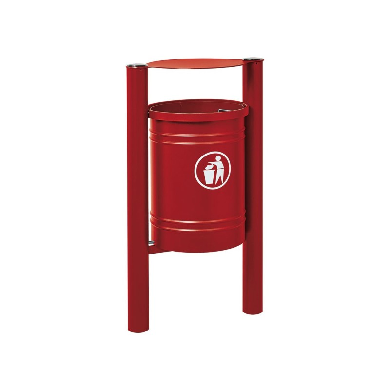 Corbeille Saintonge Inox brossé 40 litres