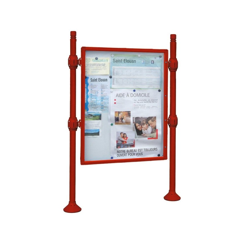 Panneau-vitrines d'information City