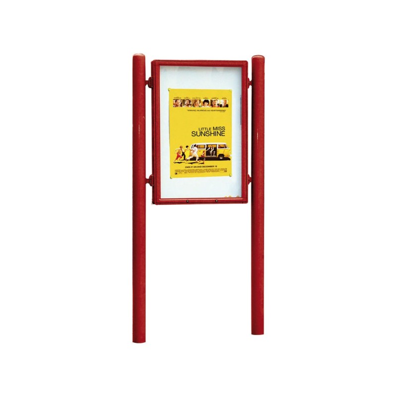 Panneau-vitrine Carrefour