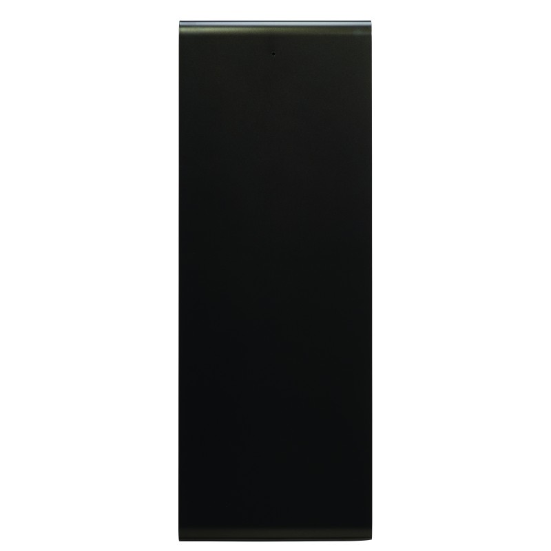 Corbeille 110L avec cendrier 1,5L ARTRI ALU