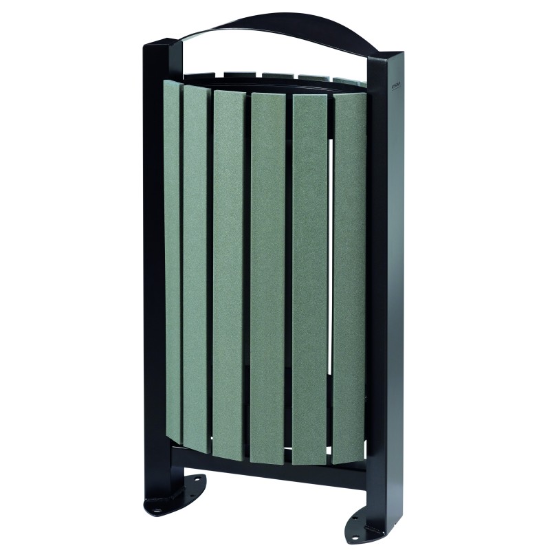 Corbeille 60L sur pied ARKEA ETIK