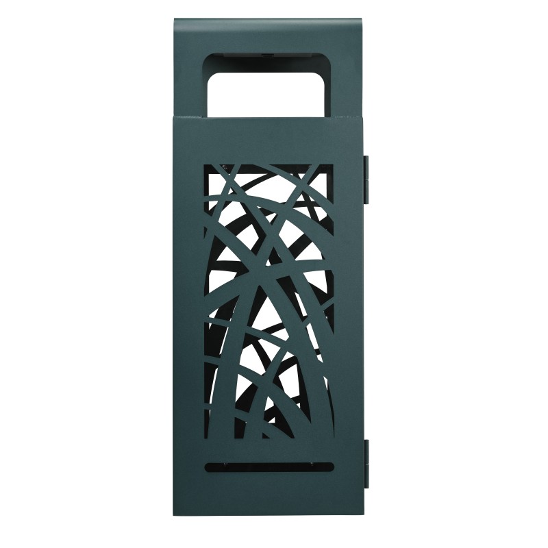 Corbeille 110L vigipirate avec cendrier 1,5L CYBEL