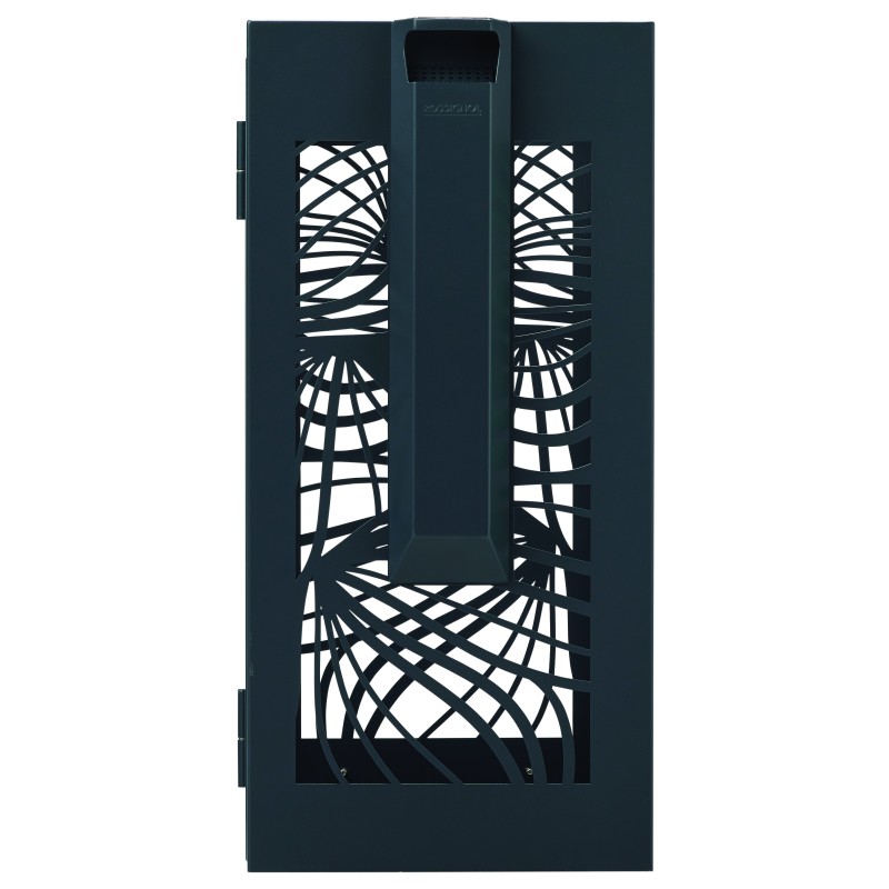 Corbeille 110L vigipirate avec cendrier 3L BELLA