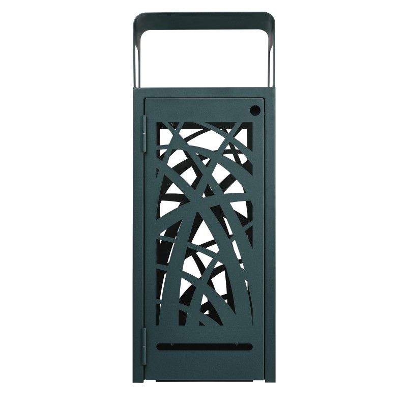 Corbeille 110L vigipirate CYBEL