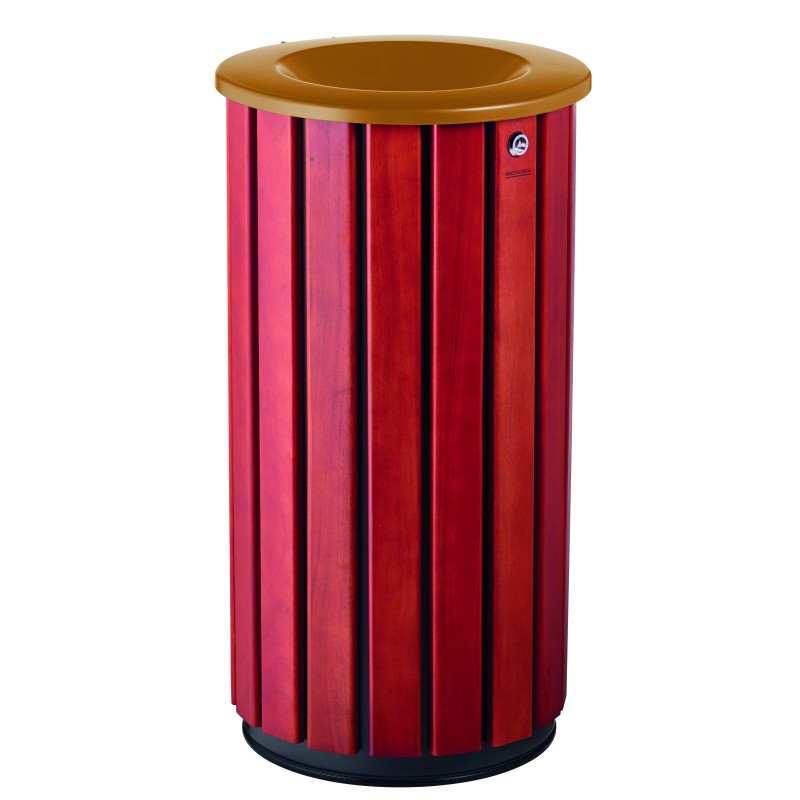 Corbeille biodéchets tête entonnoir + seau 60L ZENO ACCES