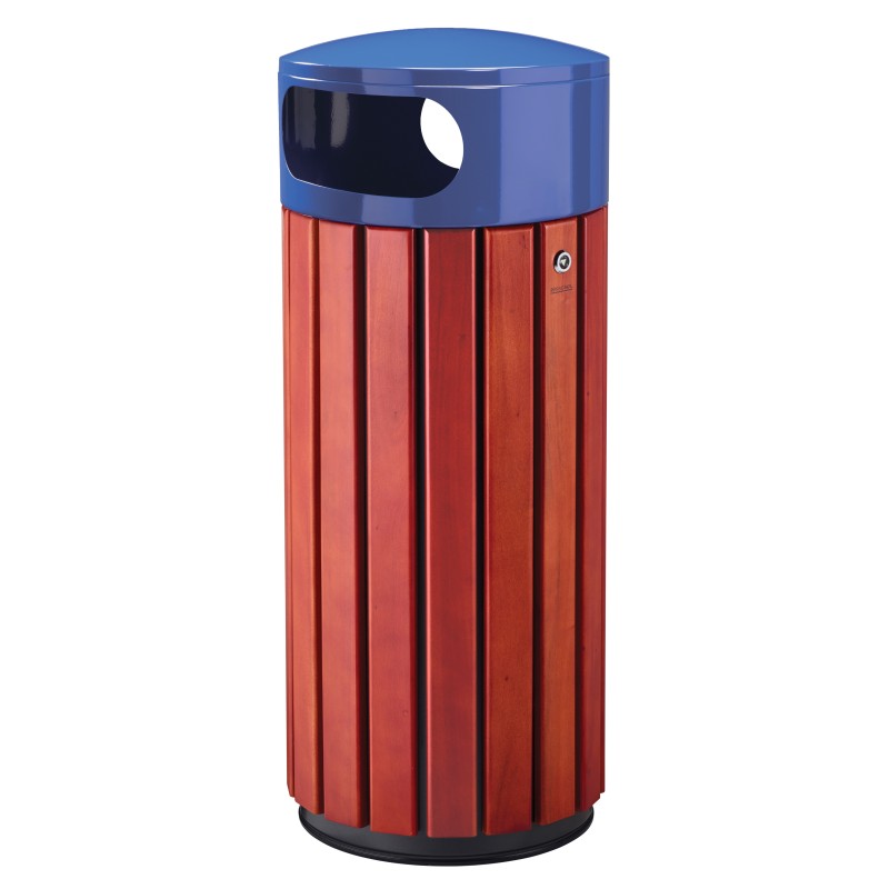 Corbeille ouverture frontale 60L ZENO BOIS