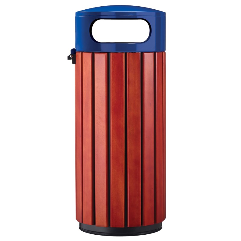 Corbeille ouverture frontale 60L ZENO BOIS
