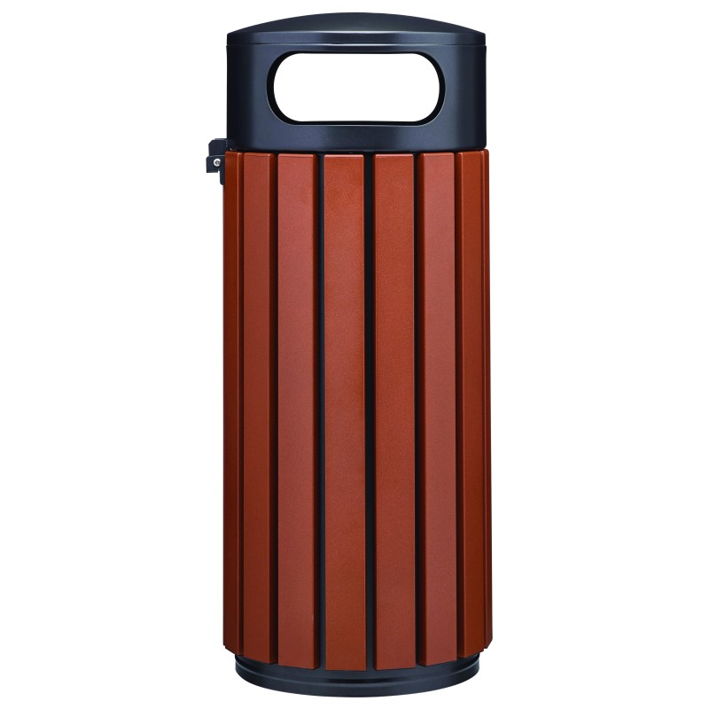 Corbeille ouverture frontale 80L ZENO ALU