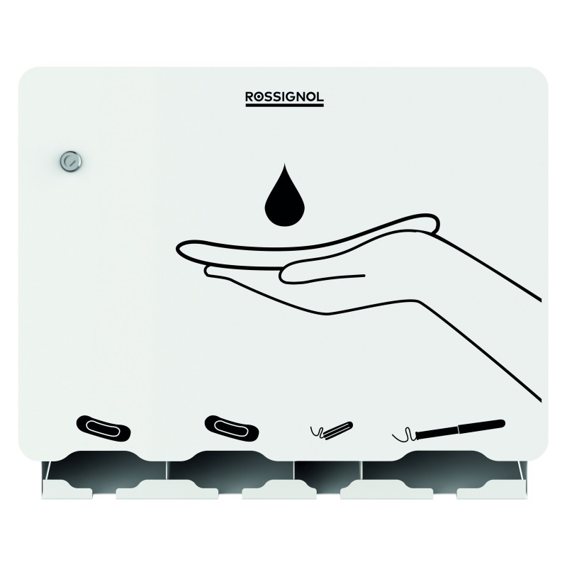 Distributeur de protections périodiques 4 compartiments GAIA