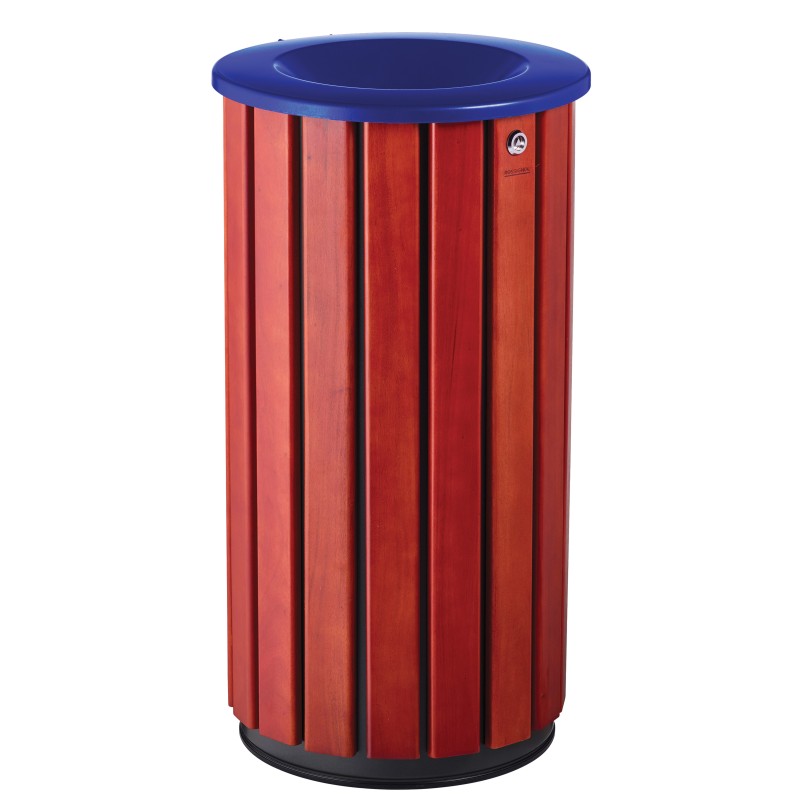 Corbeille tête entonnoir 80L ZENO ACCES
