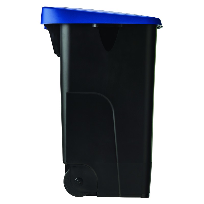 Poubelle 110L mobile couvercle plein MOVATRI GREEN