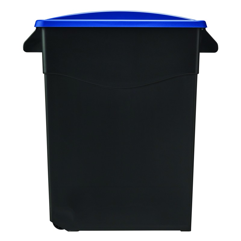 Poubelle 65L mobile couvercle plein MOVATRI GREEN