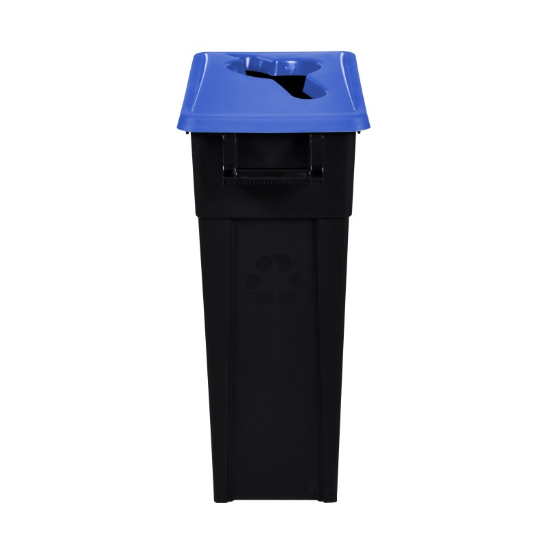 Poubelle 65L mobile ouverture calibrée MOVATRI GREEN