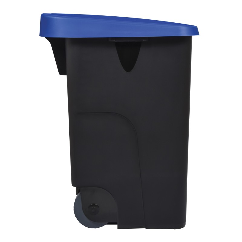 Poubelle 85L mobile ouverture calibrée MOVATRI GREEN