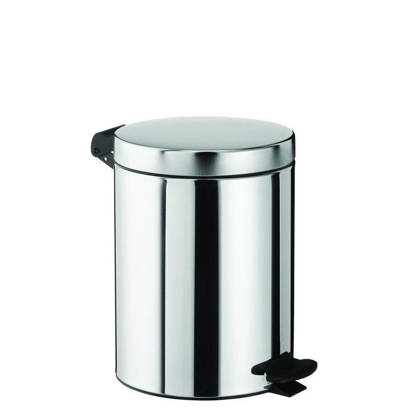 Poubelle en inox à pédale 5L ESSENCIA