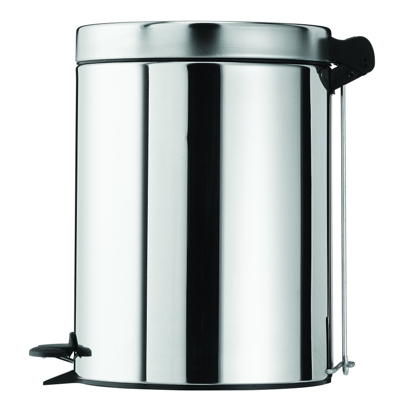 Poubelle en inox à pédale 5L ESSENCIA