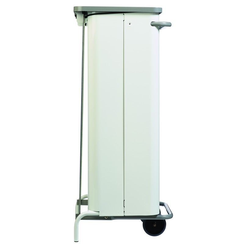 Poubelle mobile à pédale 110L NOMADE