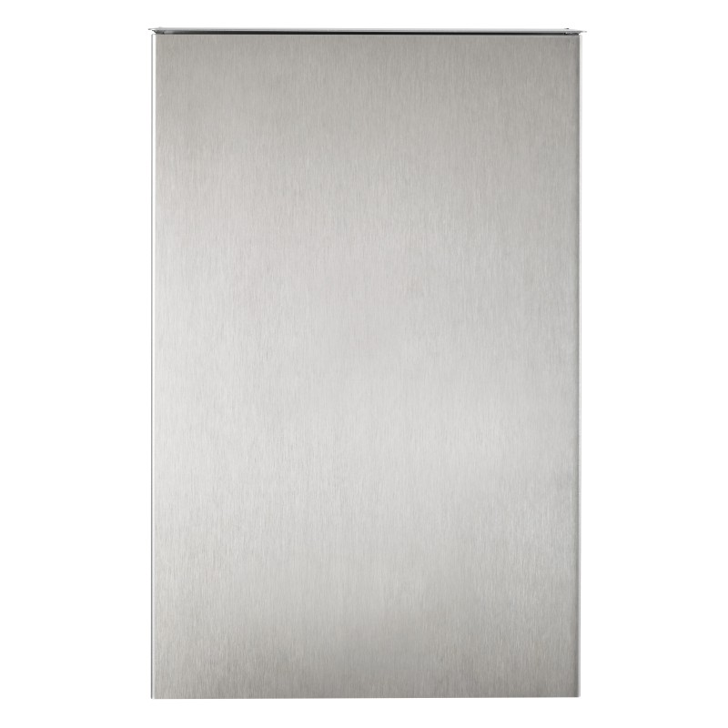 Poubelle murale en inox brossé AXOS