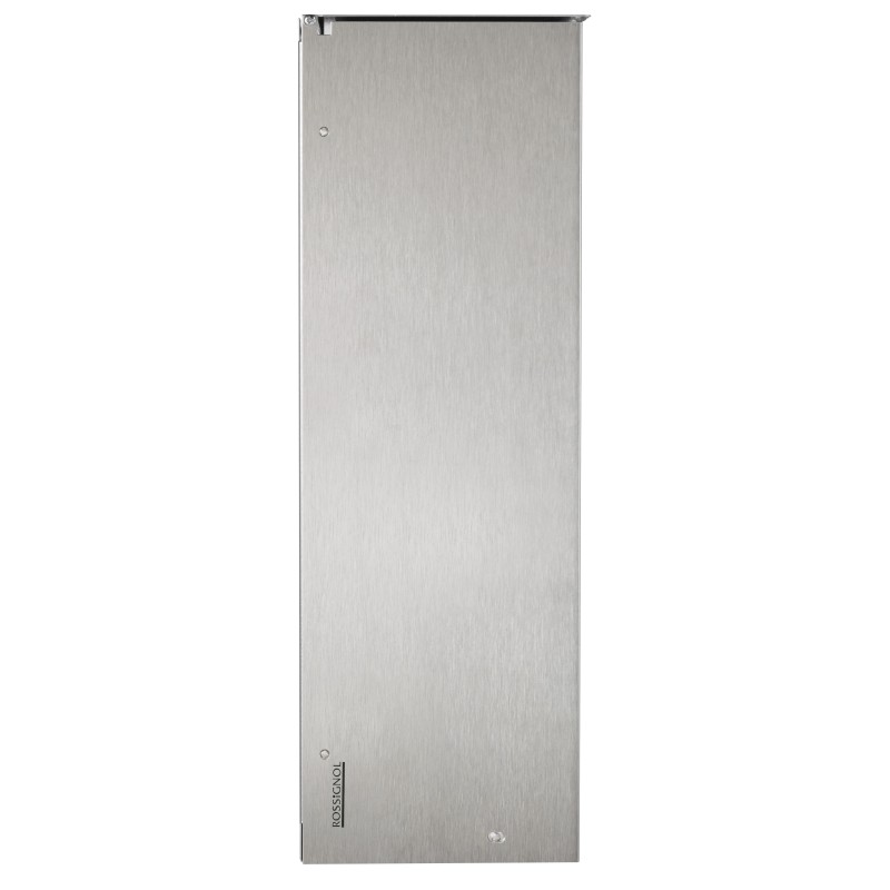 Poubelle murale en inox brossé AXOS