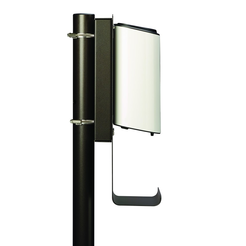 Station de désinfection pour poteau 850mL automatique SANIMAINS
